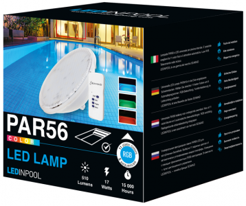 Lampada-ECO-90-Led-colorati-RGB-con-Telecomando - Img 1