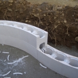 Piscina a skimmer rettangolare - Piscina interrata in blocchi cassero in polistirolo - Img 8