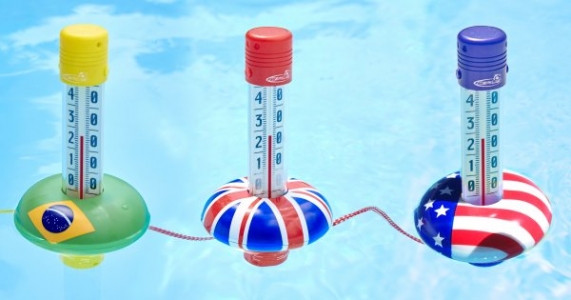 Mini termometro galleggiante mondo - Img 1